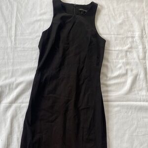 Banana Republic Black Halter Midi Dress